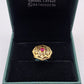 SILVER GOLD PLATED RING GP126