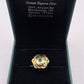 SILVER GOLD PLATED RING GP116