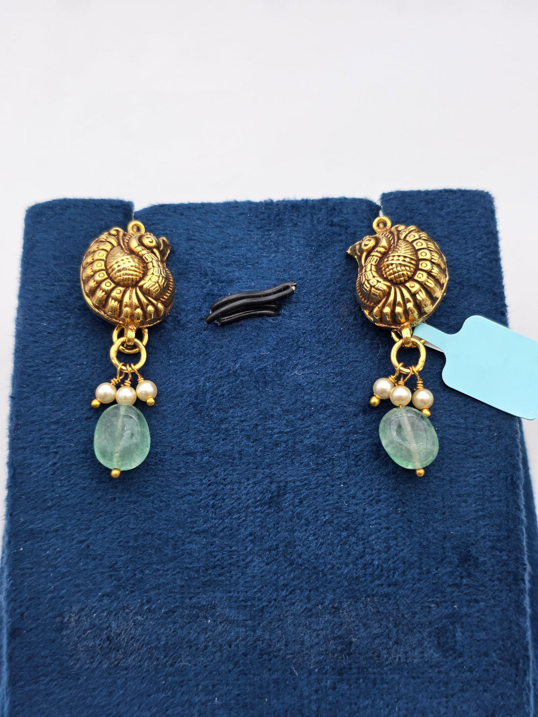 SILVER GOLD PLATED EARRINGS GP134