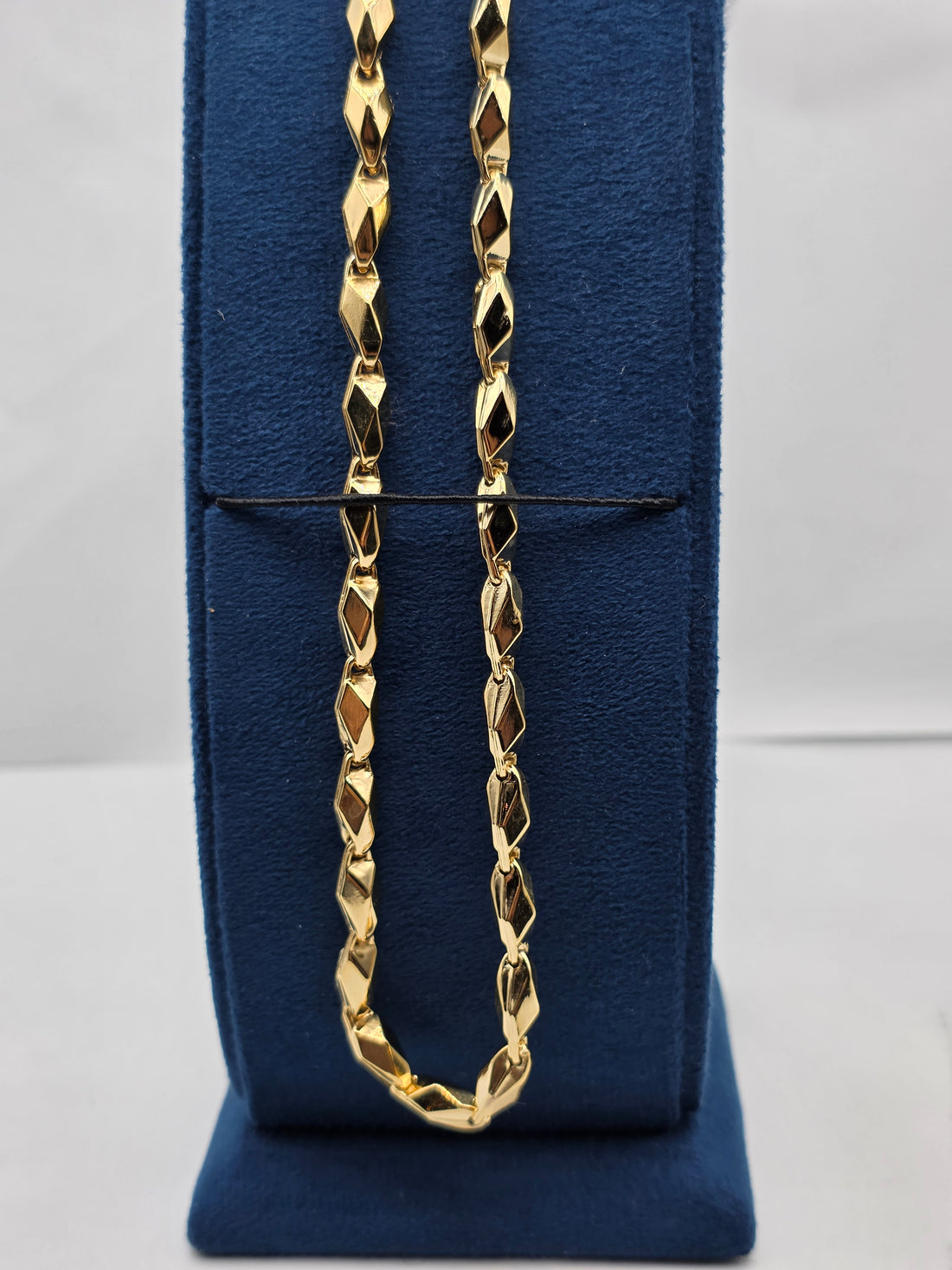 SILVER GOLD PLATED CHAIN GP132