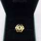 SILVER GOLD PLATED RING GP116