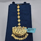 SILVER GOLD PLATED TIKKA GP057