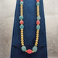 BEADED PEARL MALA GP150