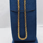SILVER GOLD PLATED CHAIN GP129