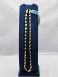 SILVER GOLD PLATED CHAIN GP132