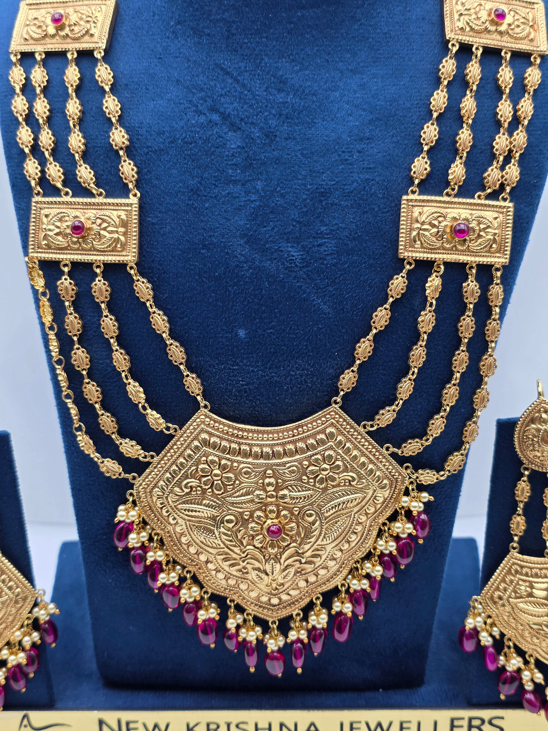 SILVER GOLD PLATED RANI HAAR GP023