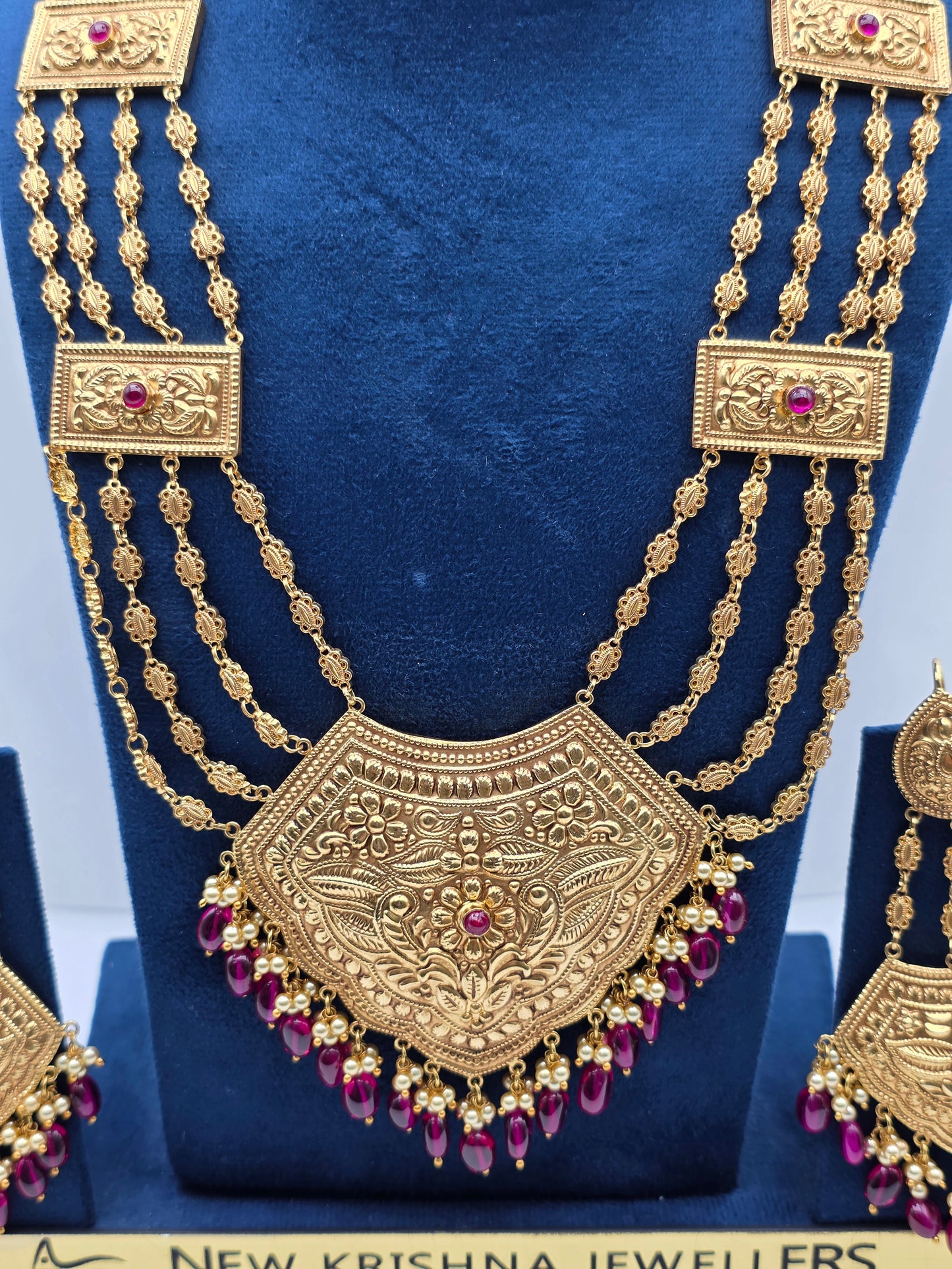 SILVER GOLD PLATED RANI HAAR GP023