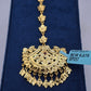 SILVER GOLD PLATED TIKKA GP057