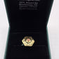 SILVER GOLD PLATED RING GP117