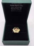 SILVER GOLD PLATED RING GP117