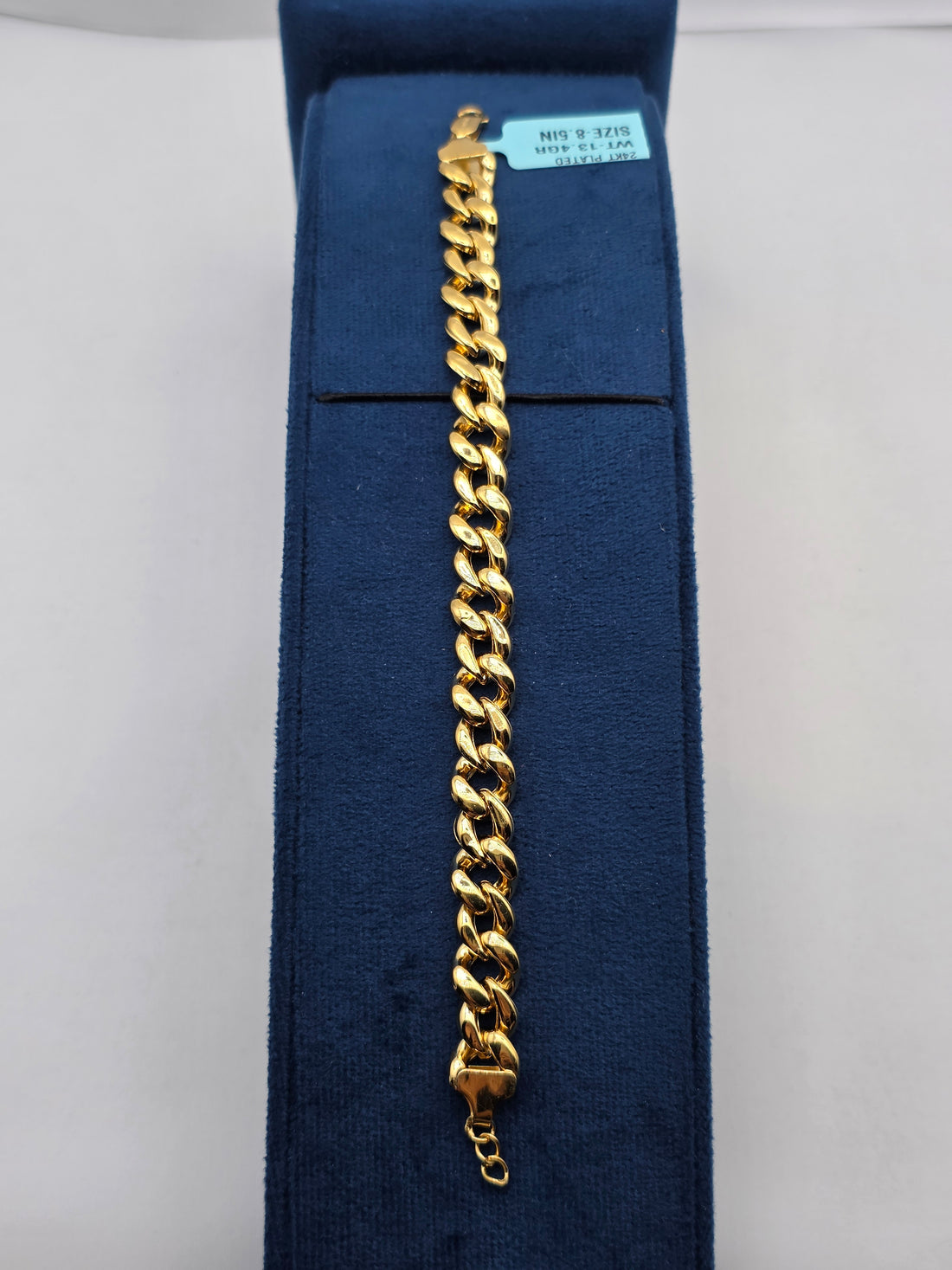 SILVER GOLD PLATED BRACELET GP127