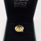 SILVER GOLD PLATED RING GP113
