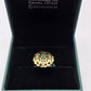 SILVER GOLD PLATED RING GP124