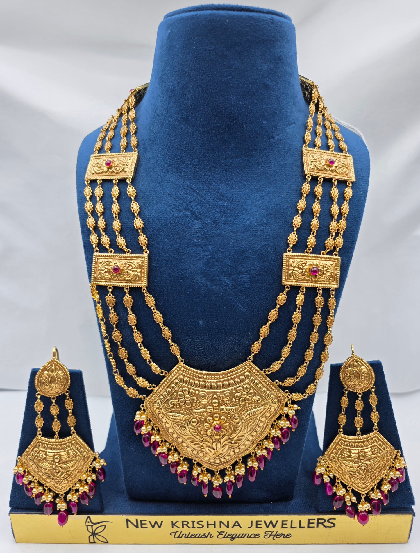 SILVER GOLD PLATED RANI HAAR GP023