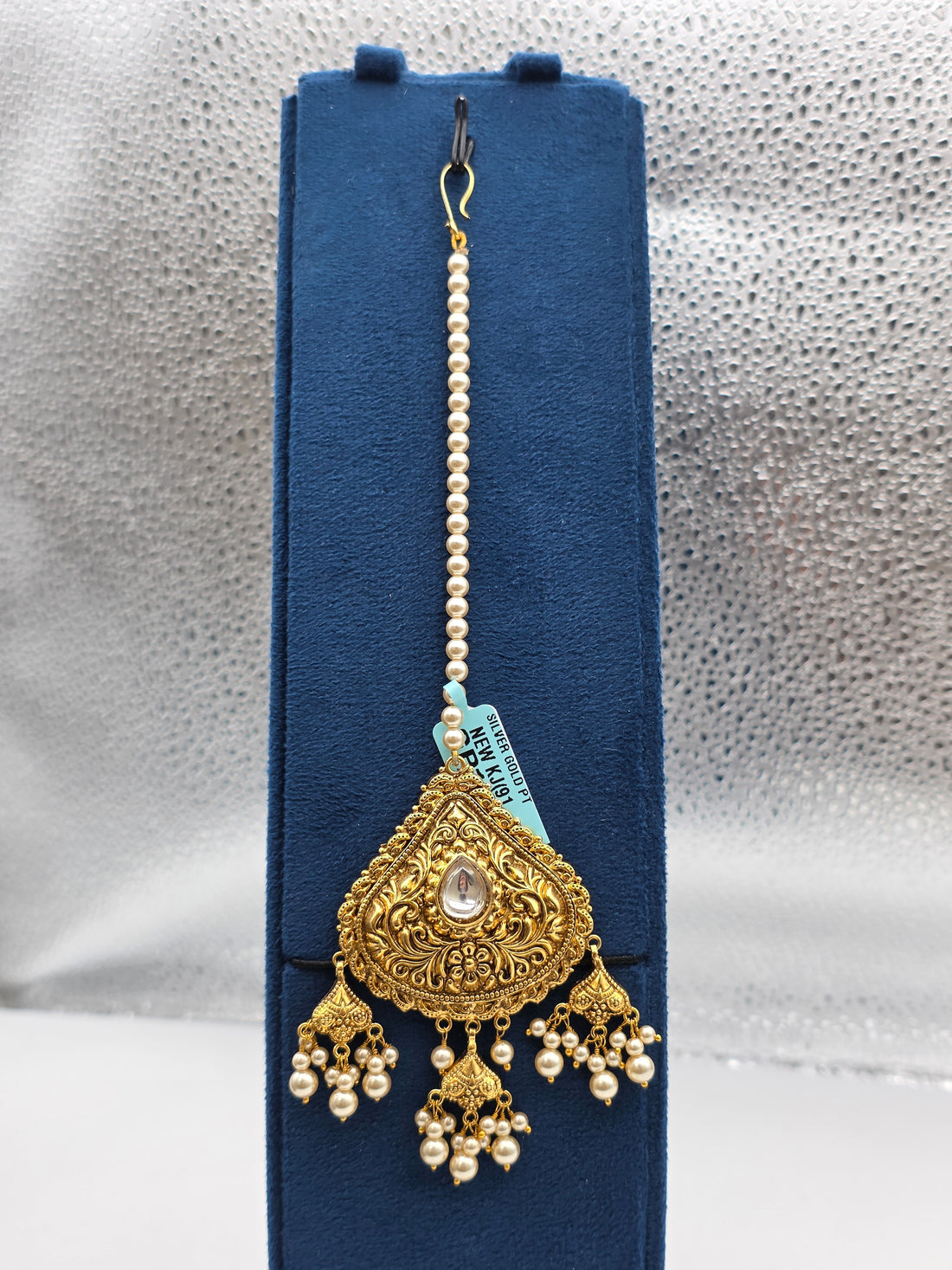SILVER GOLD PLATED TIKKA GP151