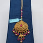 SILVER GOLD PLATED TIKKA GP059
