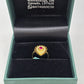 SILVER GOLD PLATED RING GP145