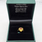 SILVER GOLD PLATED RING GP145