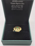 SILVER GOLD PLATED RING GP109