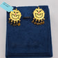 SILVER GOLD PLATED EARRINGS GP146