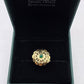SILVER GOLD PLATED RING GP114