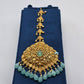 SILVER GOLD PLATED TIKKA GP061