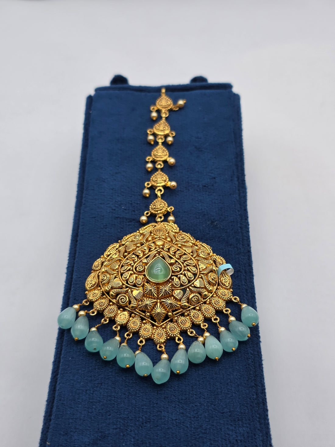 SILVER GOLD PLATED TIKKA GP061