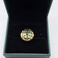 SILVER GOLD PLATED RING GP110