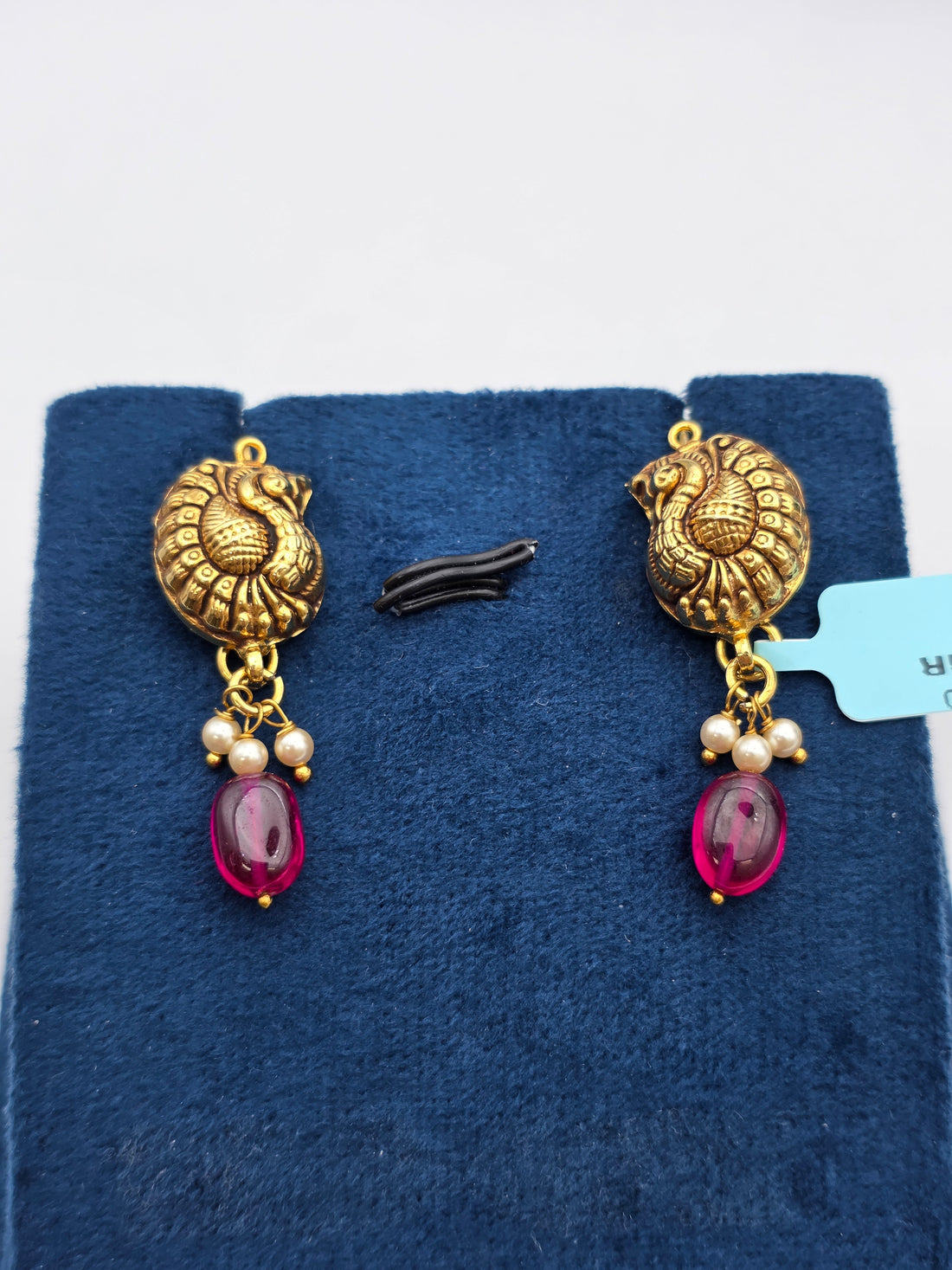 SILVER GOLD PLATED EARRINGS GP137