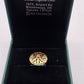 SILVER GOLD PLATED RING GP111