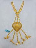 SILVER GOLD PLATED BRIDAL BAAHI SET GP152