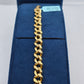 SILVER GOLD PLATED BRACELET GP127