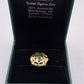 SILVER GOLD PLATED RING GP110