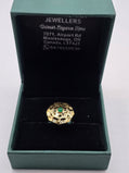 SILVER GOLD PLATED RING GP110