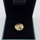 SILVER GOLD PLATED RING GP115
