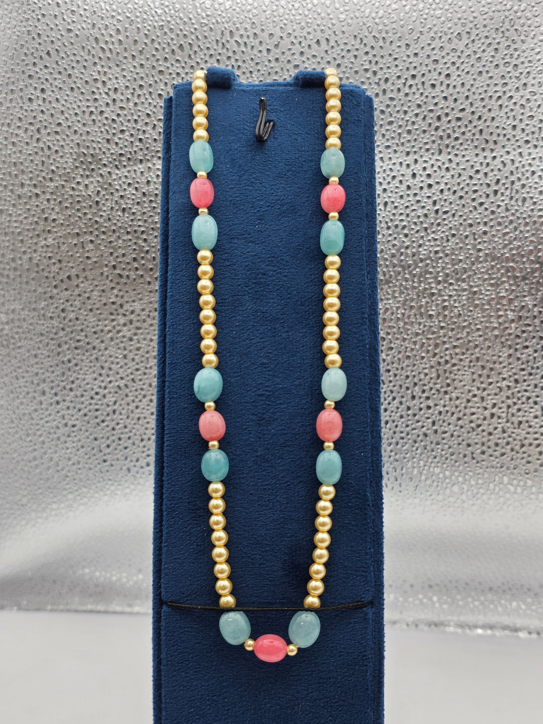 BEADED PEARL MALA GP150